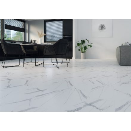  BiClick XXL SNOW CARRARA stone floor 4.0/0.3